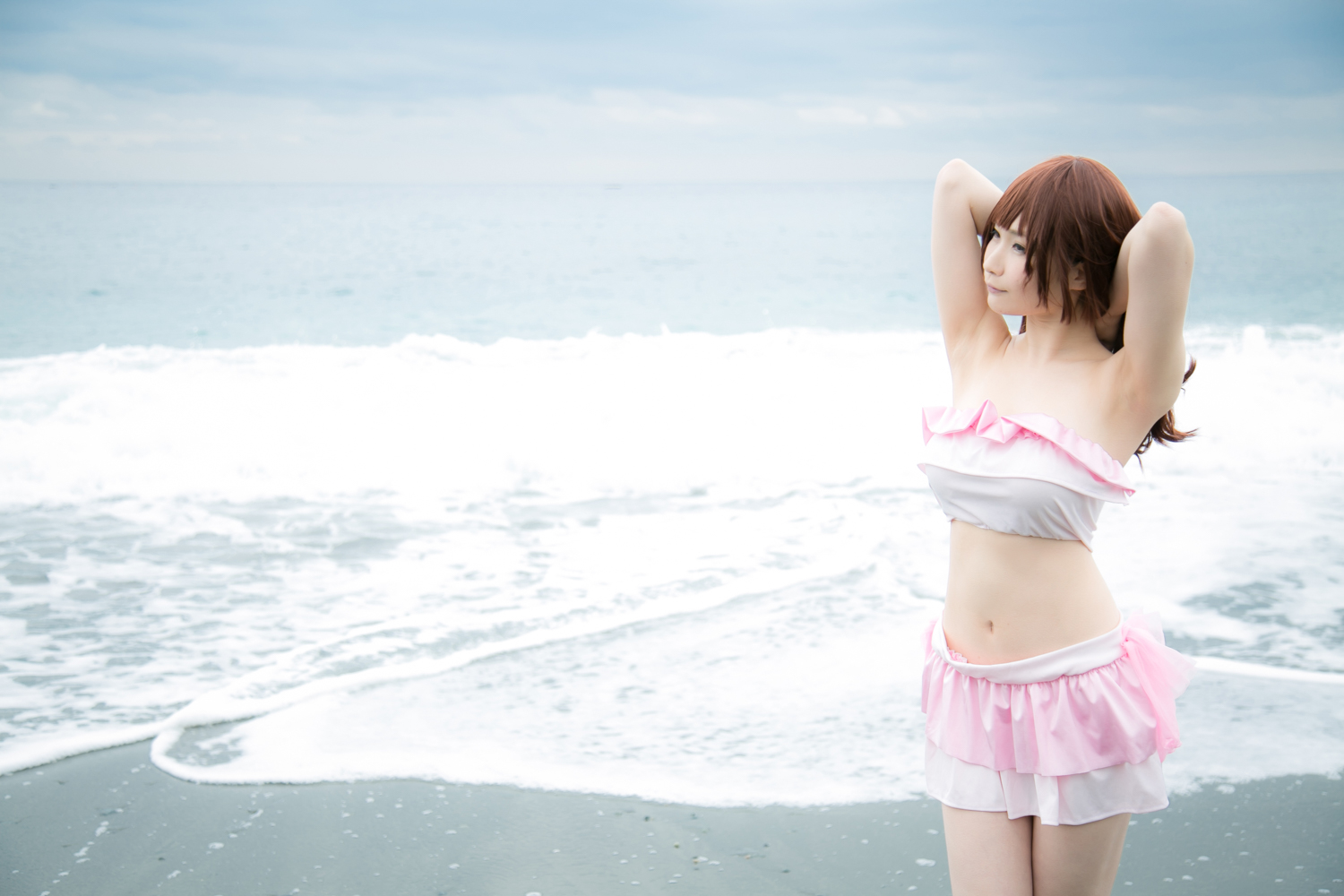 Rabbit play picture. - Swimsuit(9)